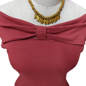 golden leaves necklace